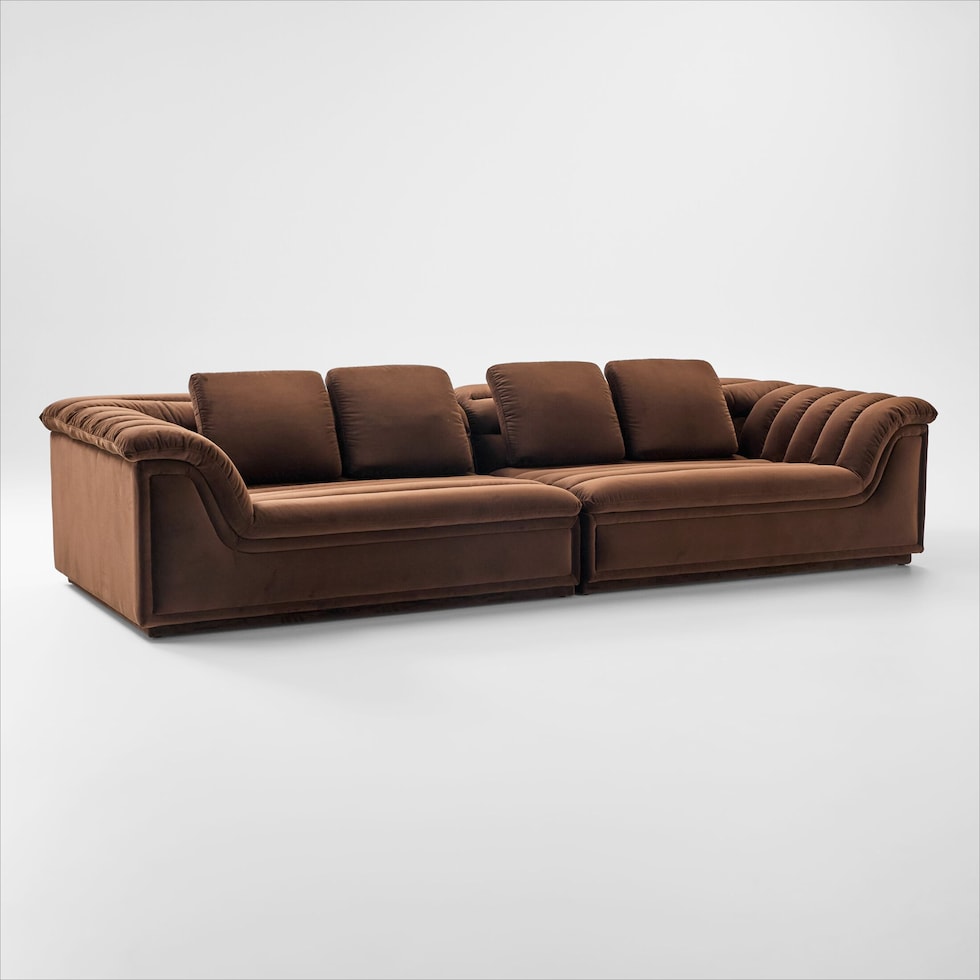 hammock light brown sofa   