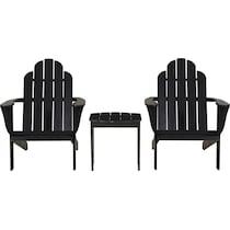 hampton beach black  pc outdoor living   