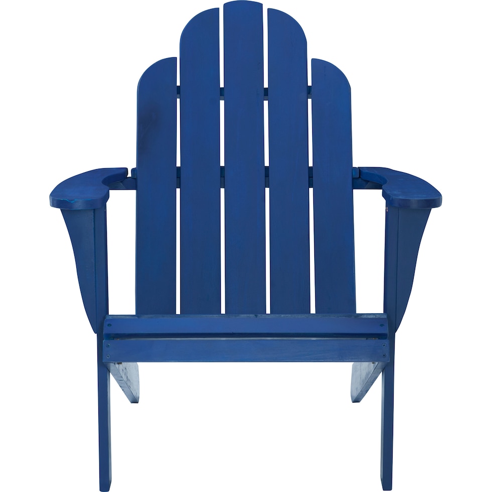 hampton beach blue outdoor chair   