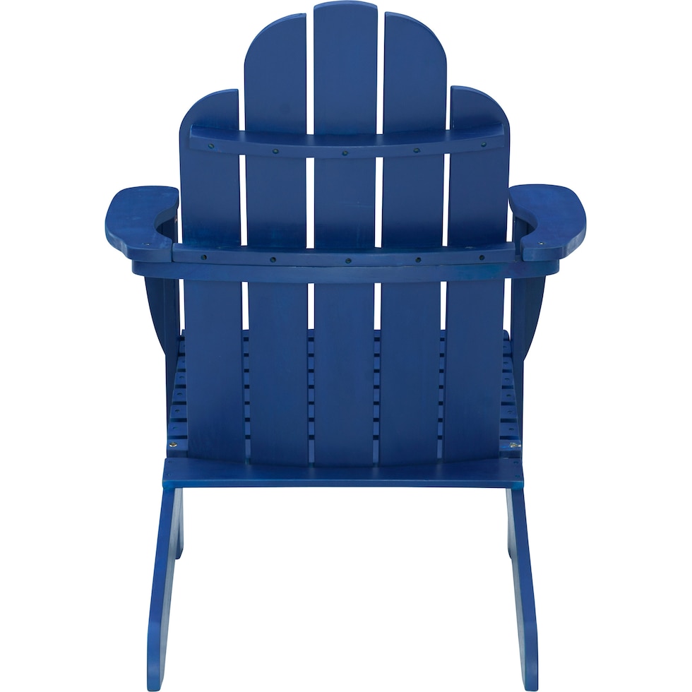 hampton beach blue outdoor chair   