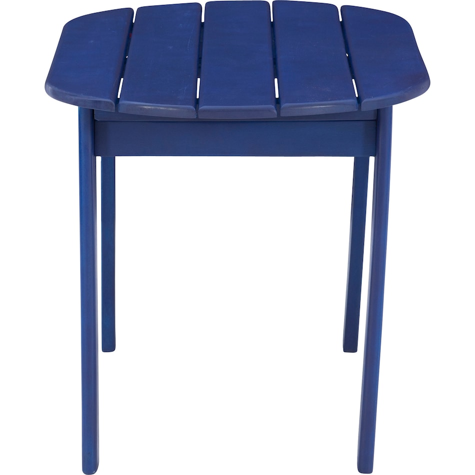 hampton beach blue outdoor coffee table   