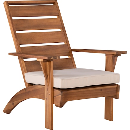 Hampton Beach Outdoor Chair - Brown