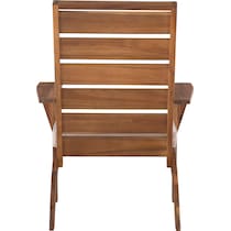 hampton beach brown outdoor chair   