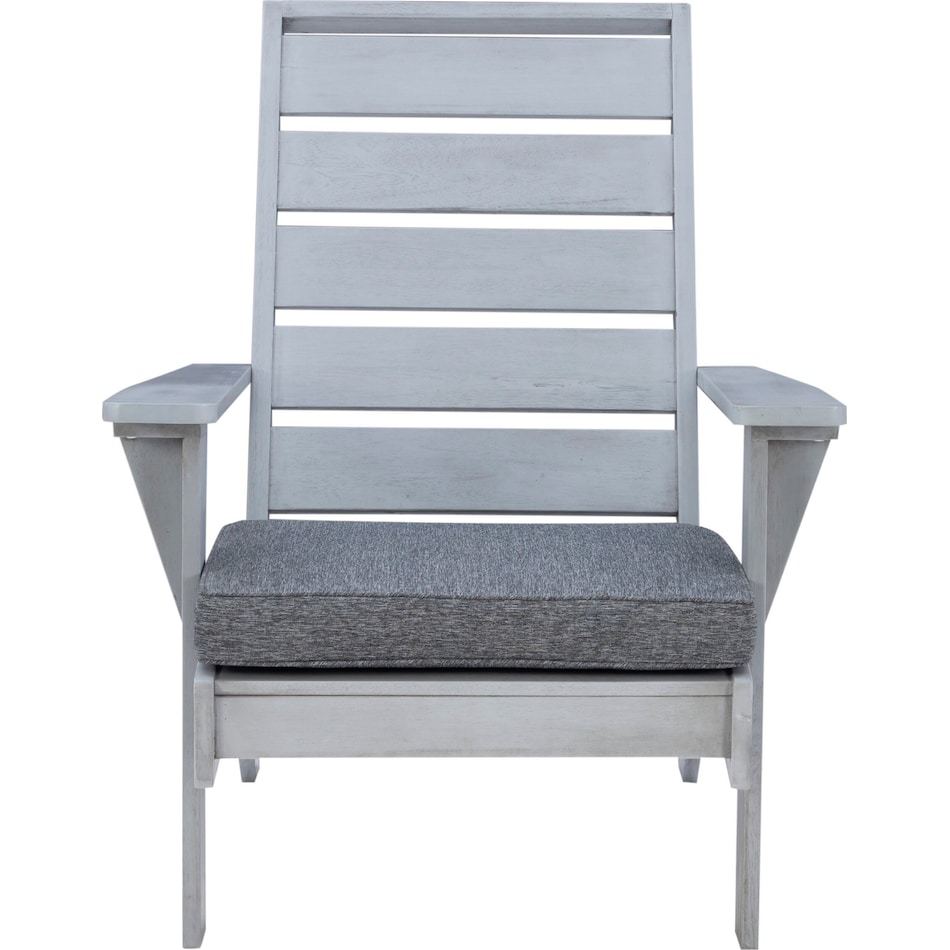 hampton beach gray outdoor chair   