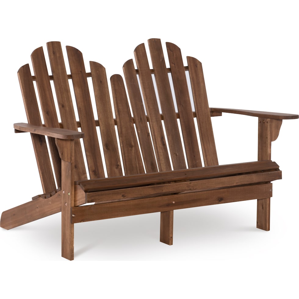 hampton beach light brown outdoor bench   