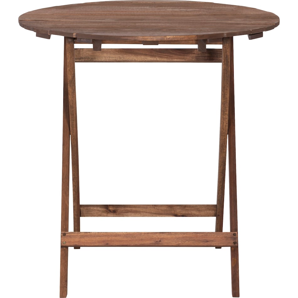 hampton beach light brown outdoor dinette   