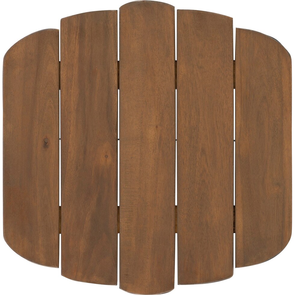 hampton beach light brown outdoor end table   