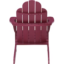 hampton beach red outdoor chair   