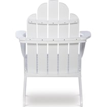 hampton beach white outdoor chair   