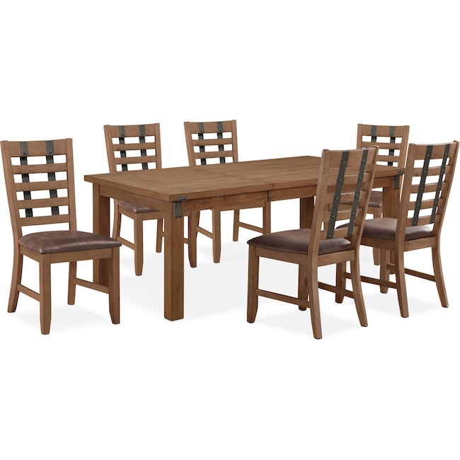 Dining Room Furniture - Hampton Dining Table and 6 Side Chairs