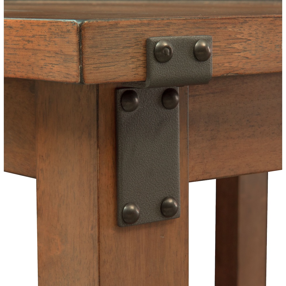 hampton dining light brown counter height table   
