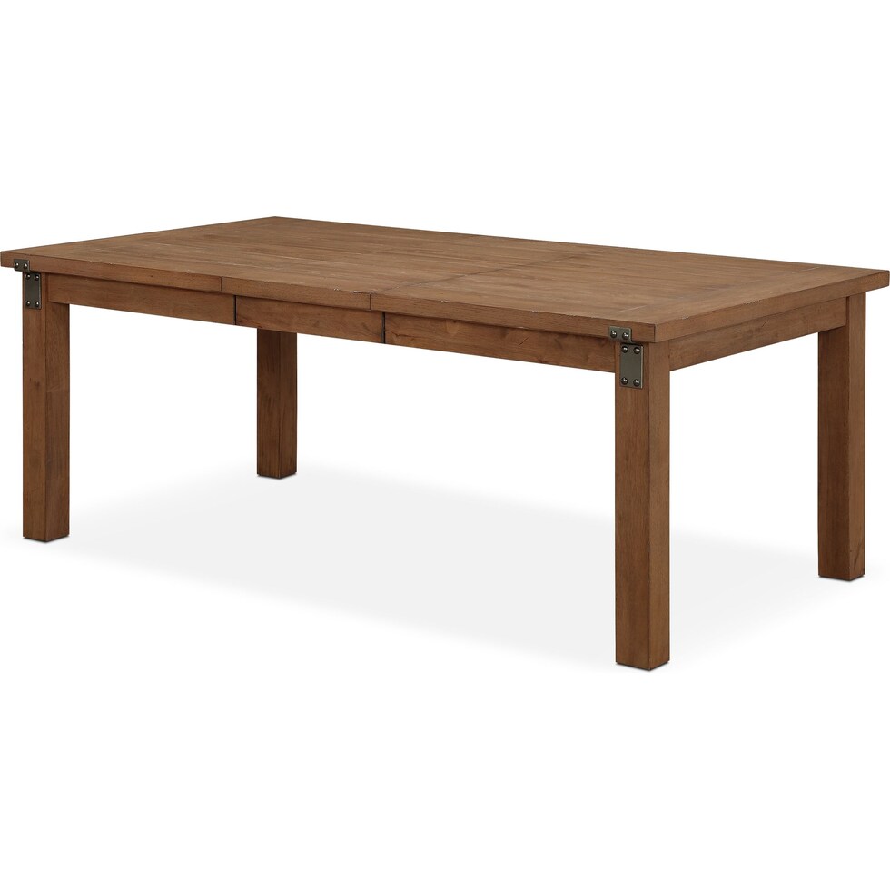 hampton dining light brown dining table   