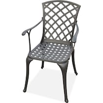 hana outdoor dining black outdoor dinette   