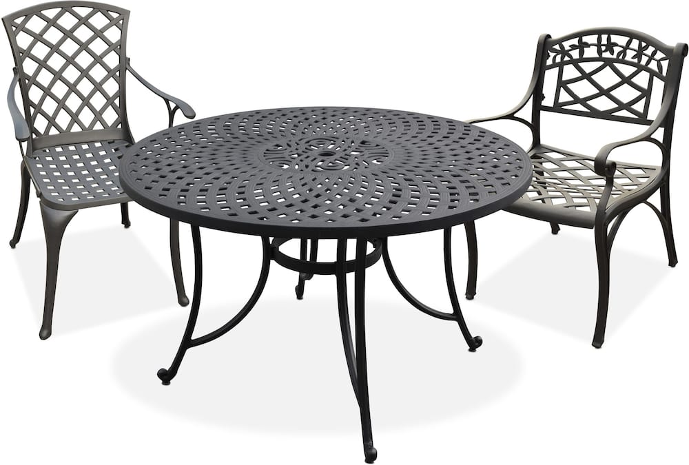 The Hana Outdoor Dining Collection - Black
