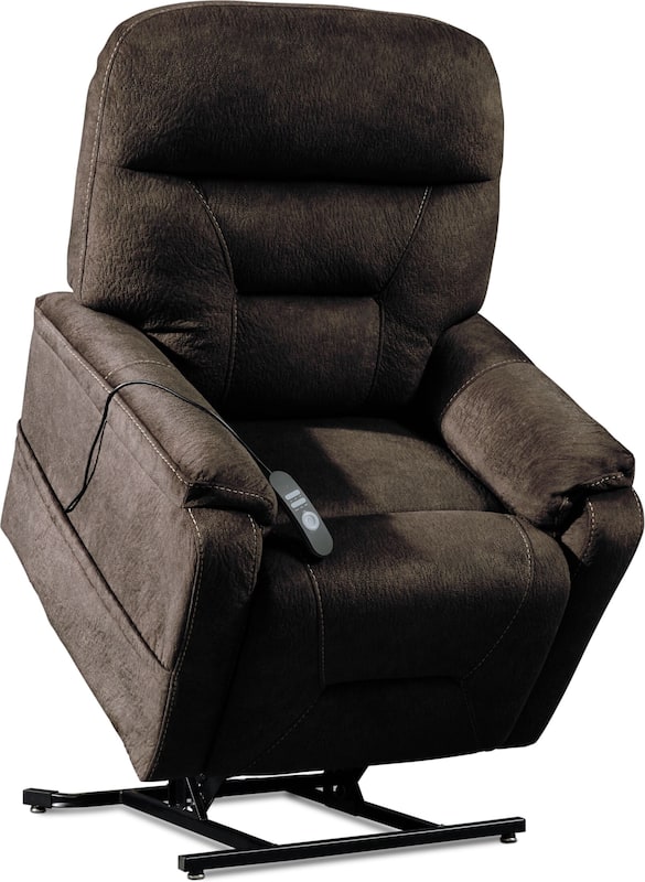 Hank Power Lift Heated Massage Recliner American Signature Furniture