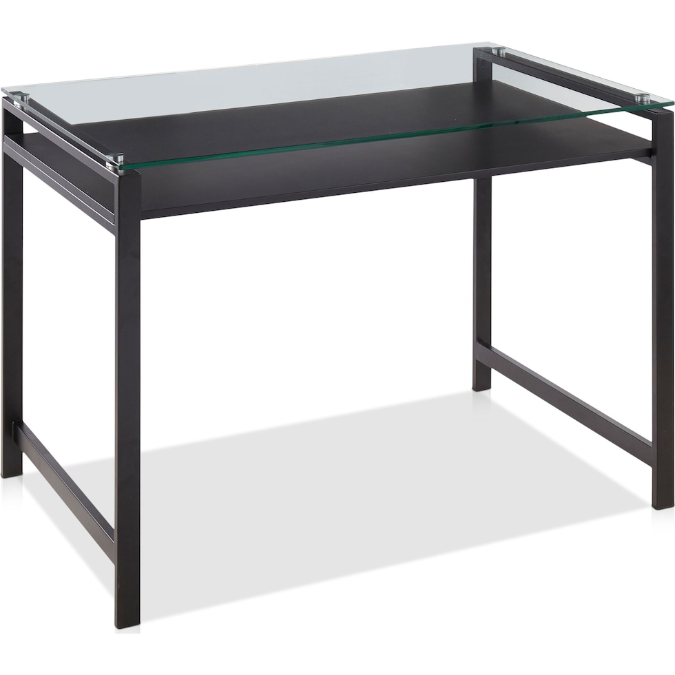 hannon black desk   