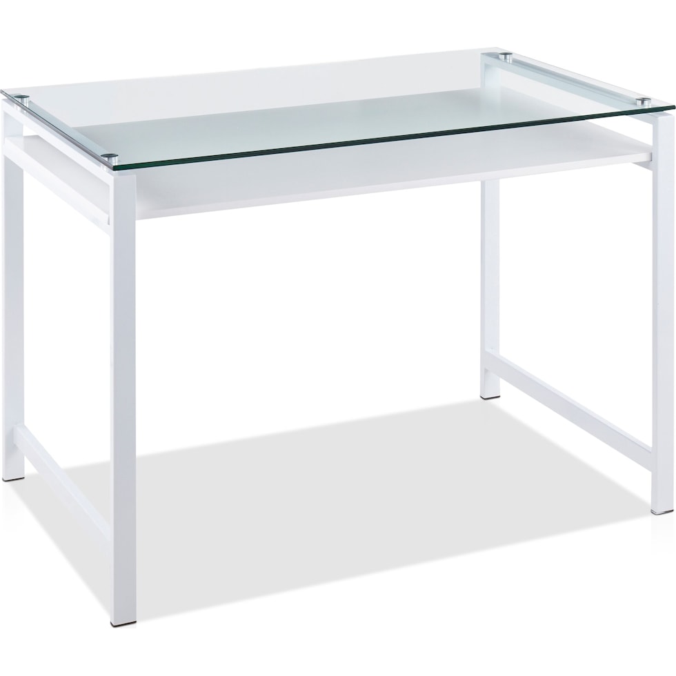 hannon white desk   