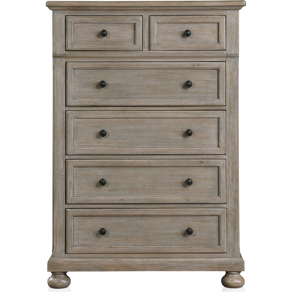 hanover bedroom light brown chest   