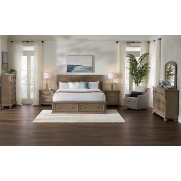 Hanover Storage Sleigh Bed