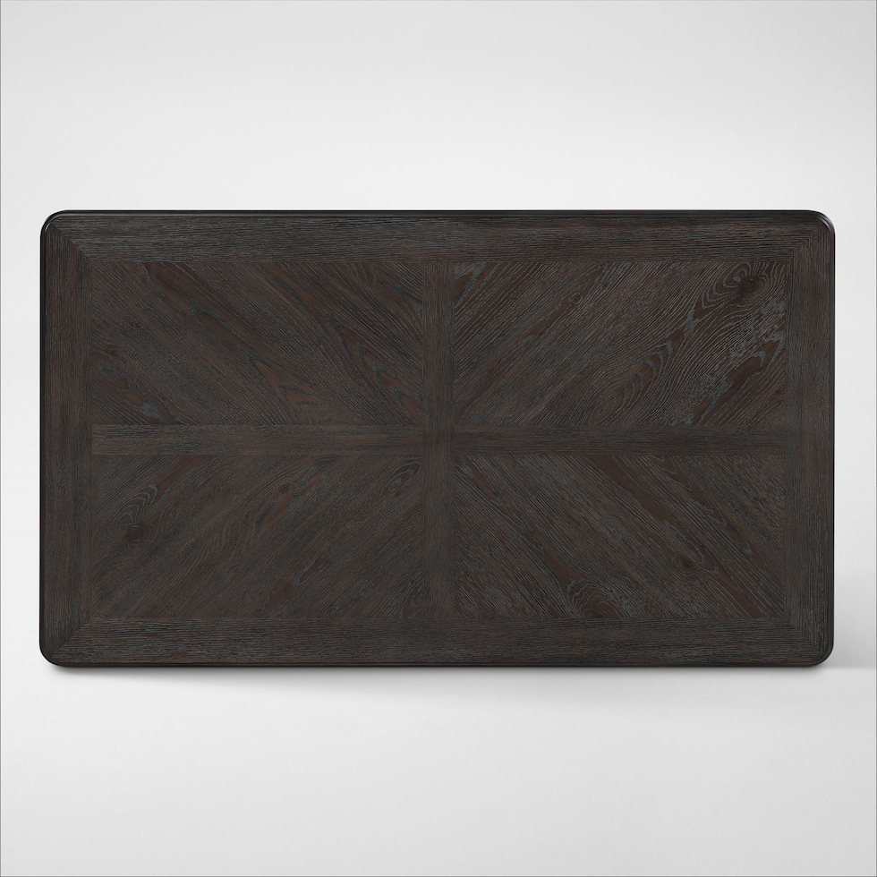 hanover occasional dark brown coffee table   