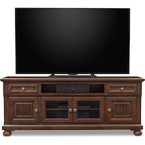 hanover occasional dark brown tv stand   