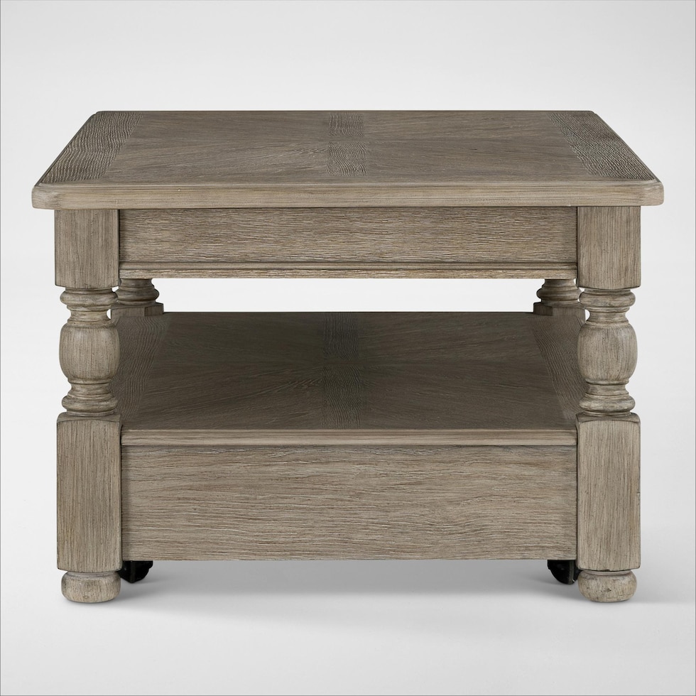 hanover occasional neutral coffee table   