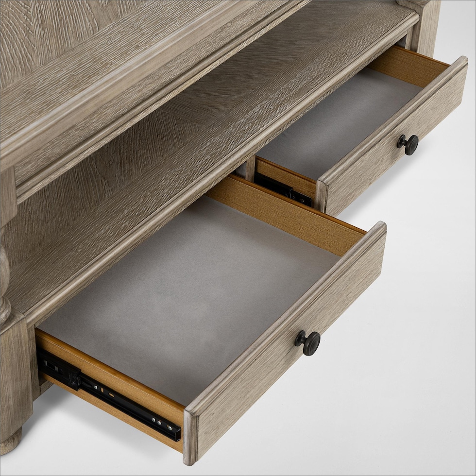 hanover occasional neutral coffee table   