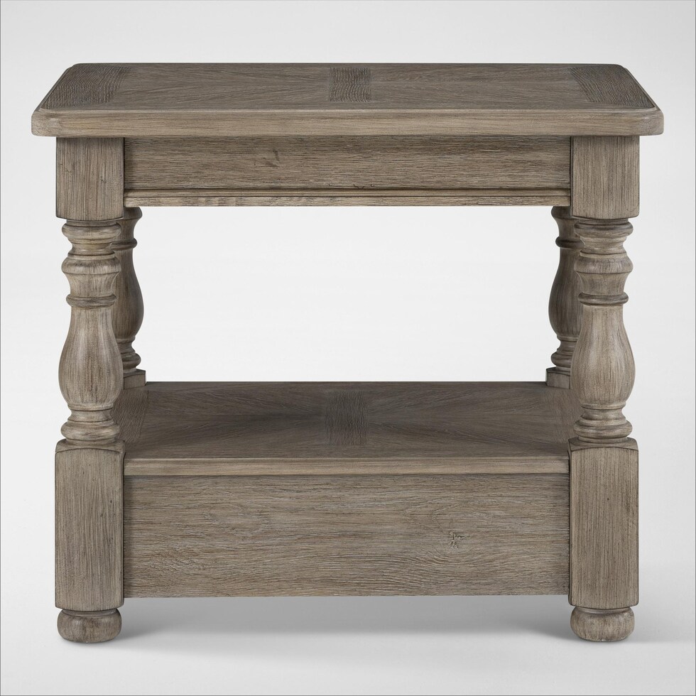 hanover occasional neutral end table   