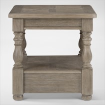 hanover occasional neutral end table   