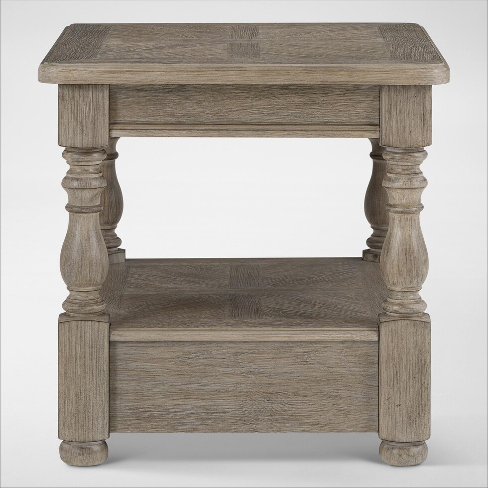 hanover occasional neutral end table   