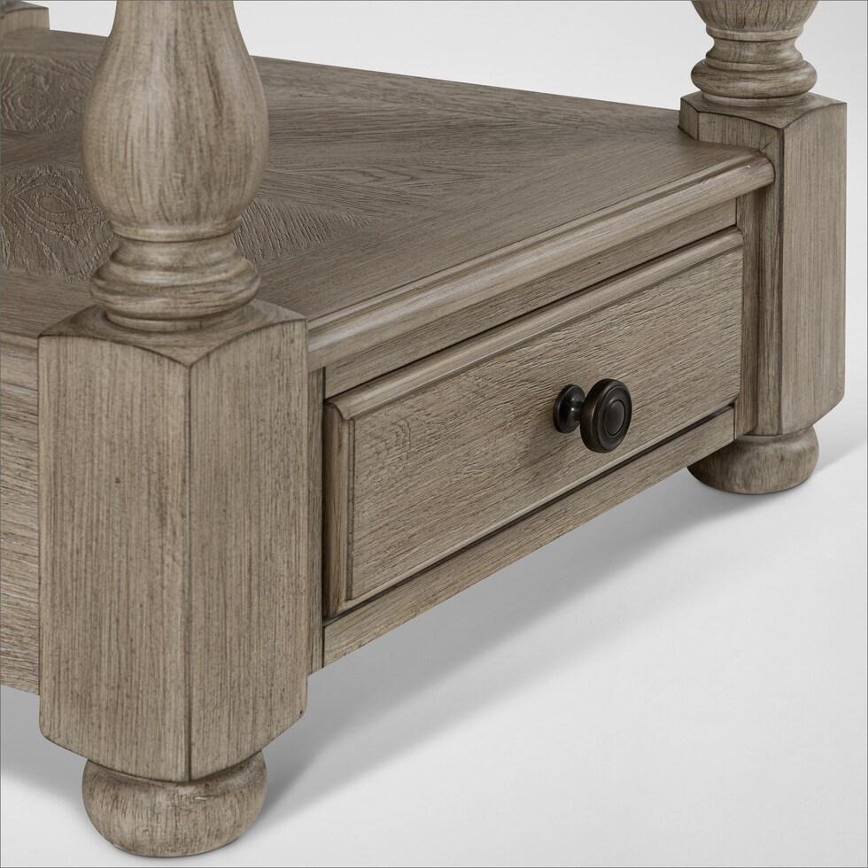 hanover occasional neutral end table   