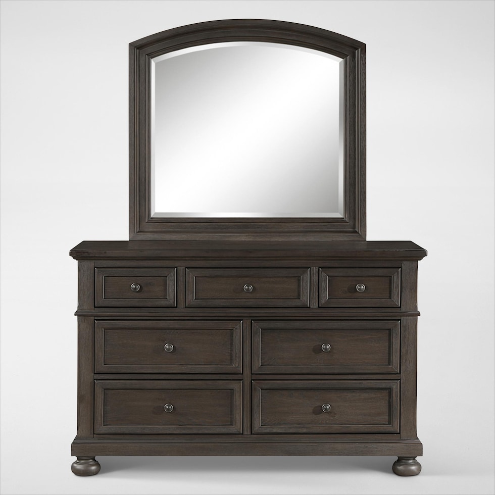 hanover youth bedroom dark brown  pc twin bedroom   