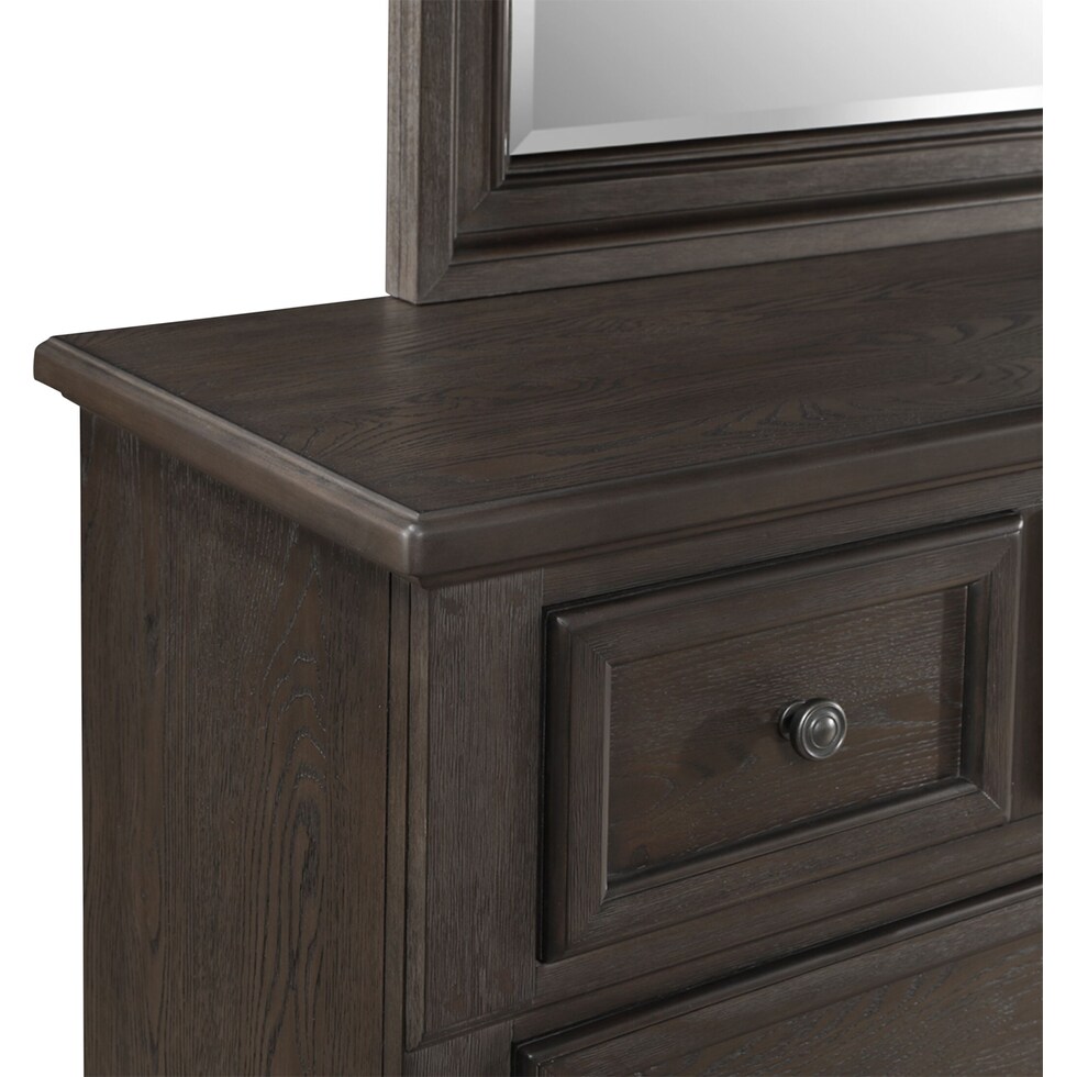 hanover youth bedroom dark brown  pc twin bedroom   