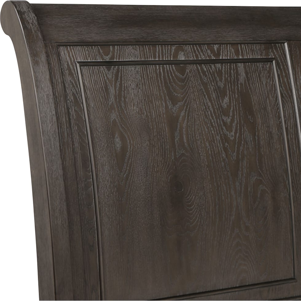 hanover youth bedroom dark brown full bed   
