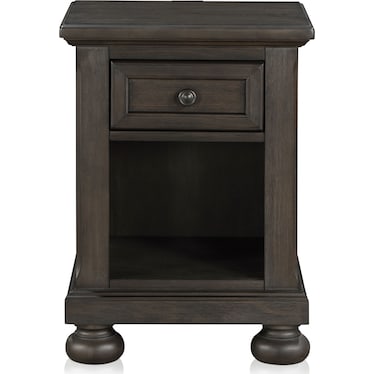 Hanover Youth Nightstand with USB Charging - Tobacco