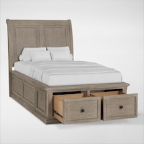 hanover youth bedroom light brown  pc twin bedroom   