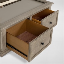 hanover youth bedroom light brown  pc twin bedroom   
