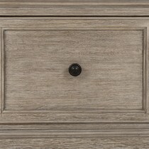 hanover youth bedroom light brown full bed   