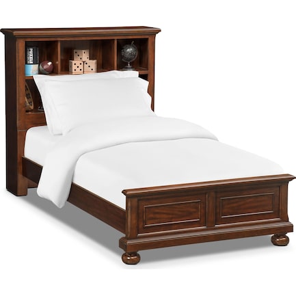 Hanover Youth Twin Bookcase Bed - Cherry