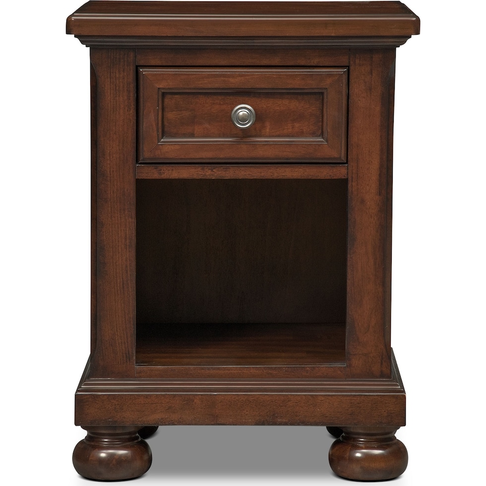 hanover youth cherry bookcase dark brown nightstand   