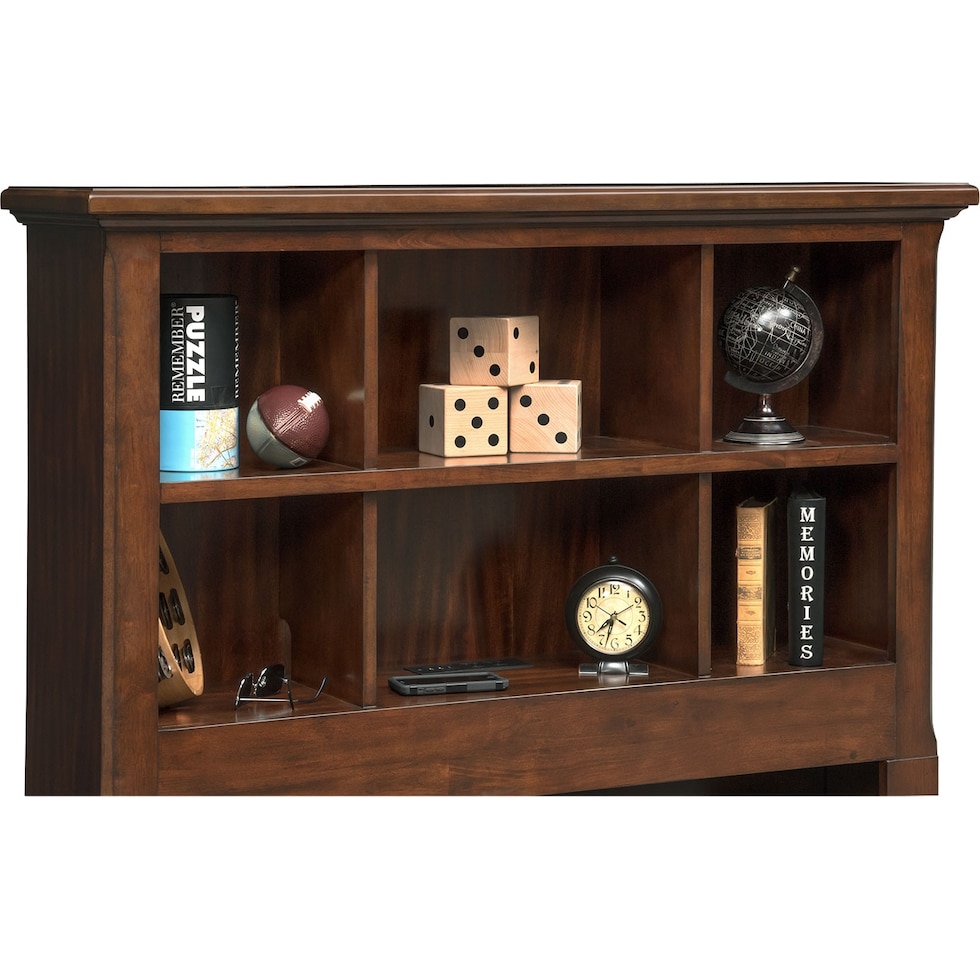 hanover youth cherry bookcase dark brown twin bookcase bed   