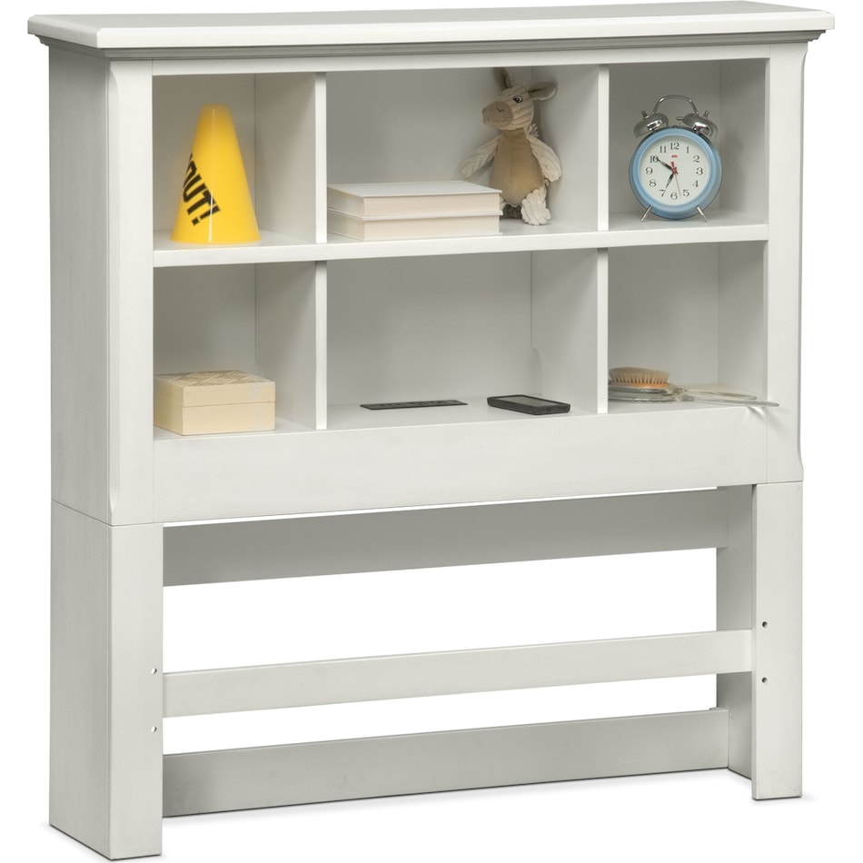 hanover youth white bookcase white  pc twin bedroom   