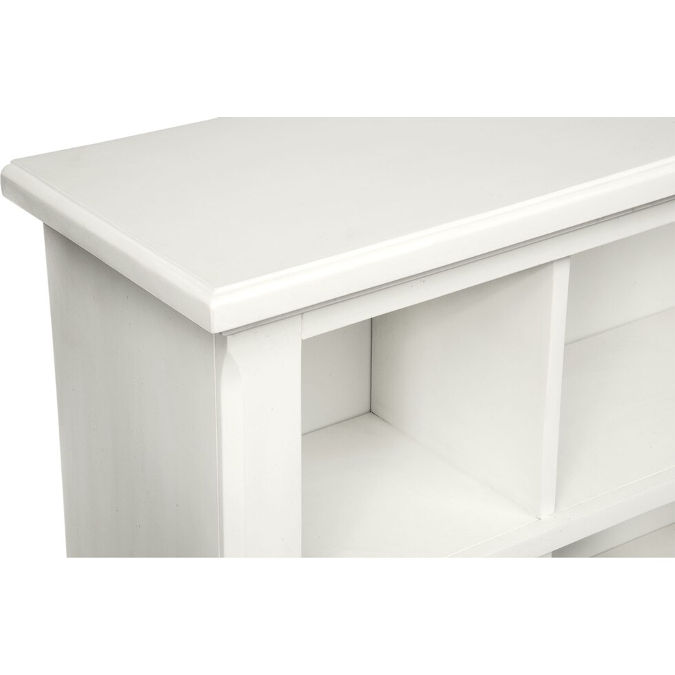 hanover youth white bookcase white  pc twin bedroom   