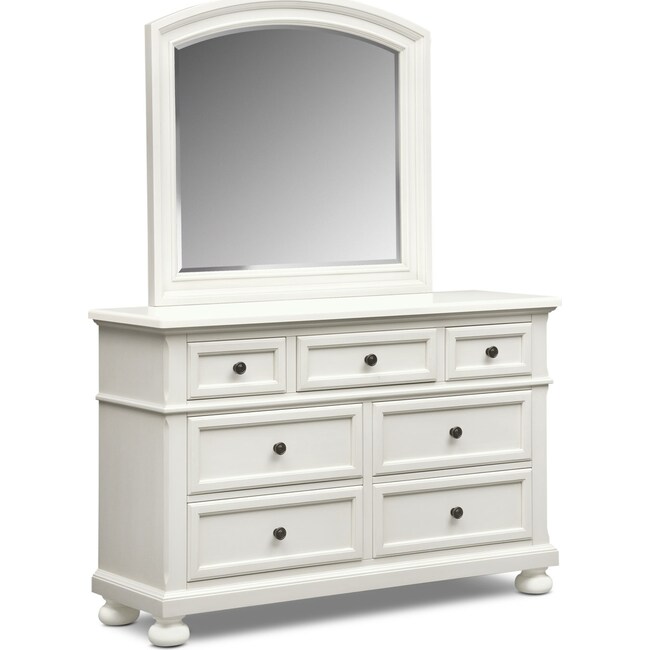 Bedroom Furniture - Hanover Youth Dresser and Mirror
