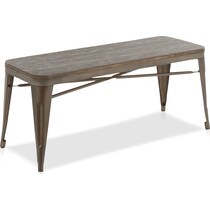 hans gray bench   