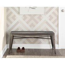 hans gray bench   