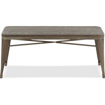 hans gray bench   