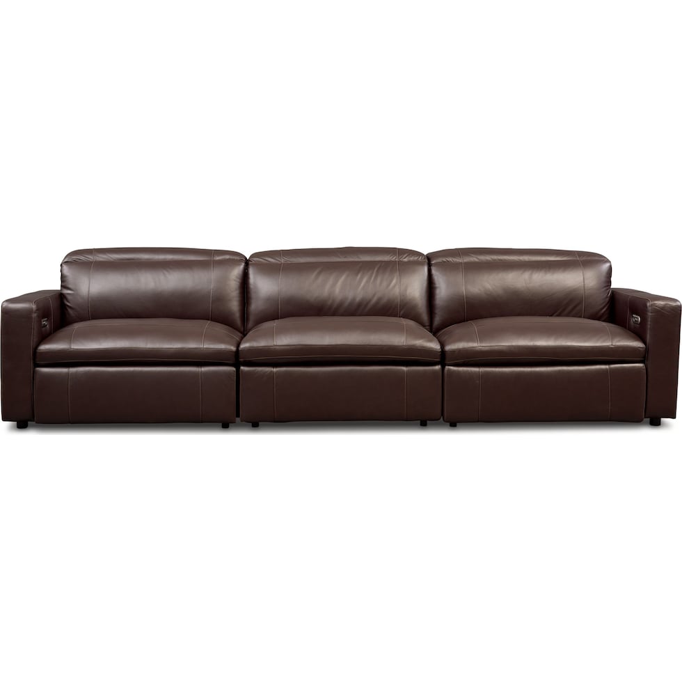 happy dark brown sofa   