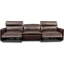 happy dark brown sofa   