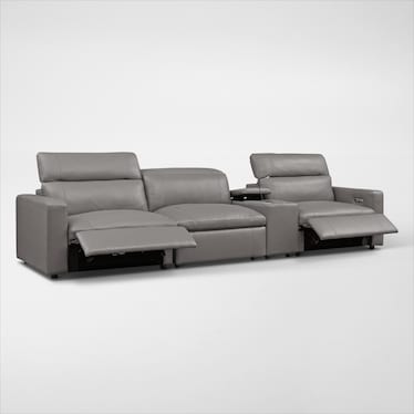 Happy 4-Piece Dual-Power Reclining Sofa